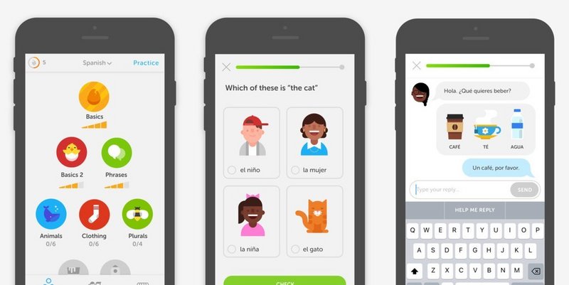 Duolingo aplicacion para aprender idiomas mientras viajes y de forma divertida 