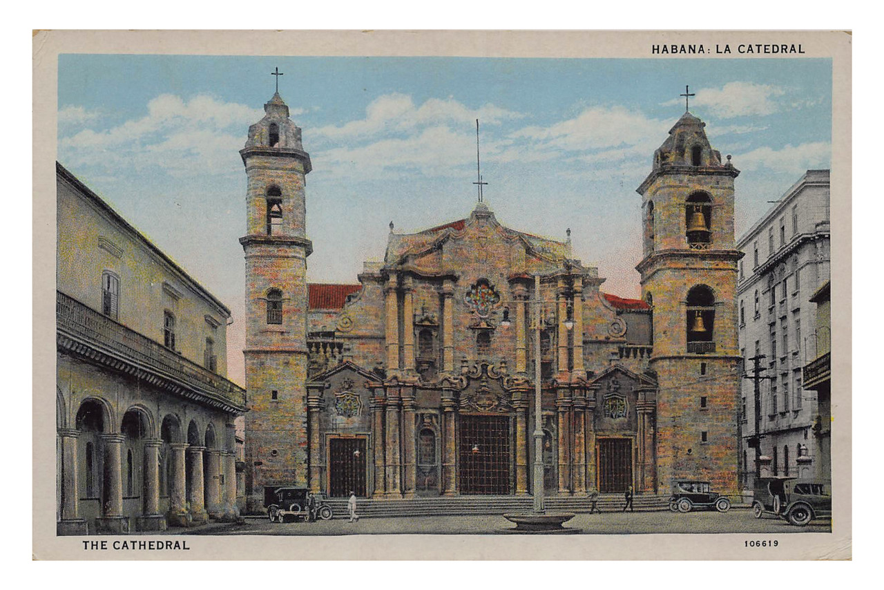 La Havane (CU) la cathédrale (106619)
