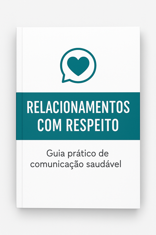 Capa do livro Relacionamentos com Respeito — guia prático de comunicação saudável