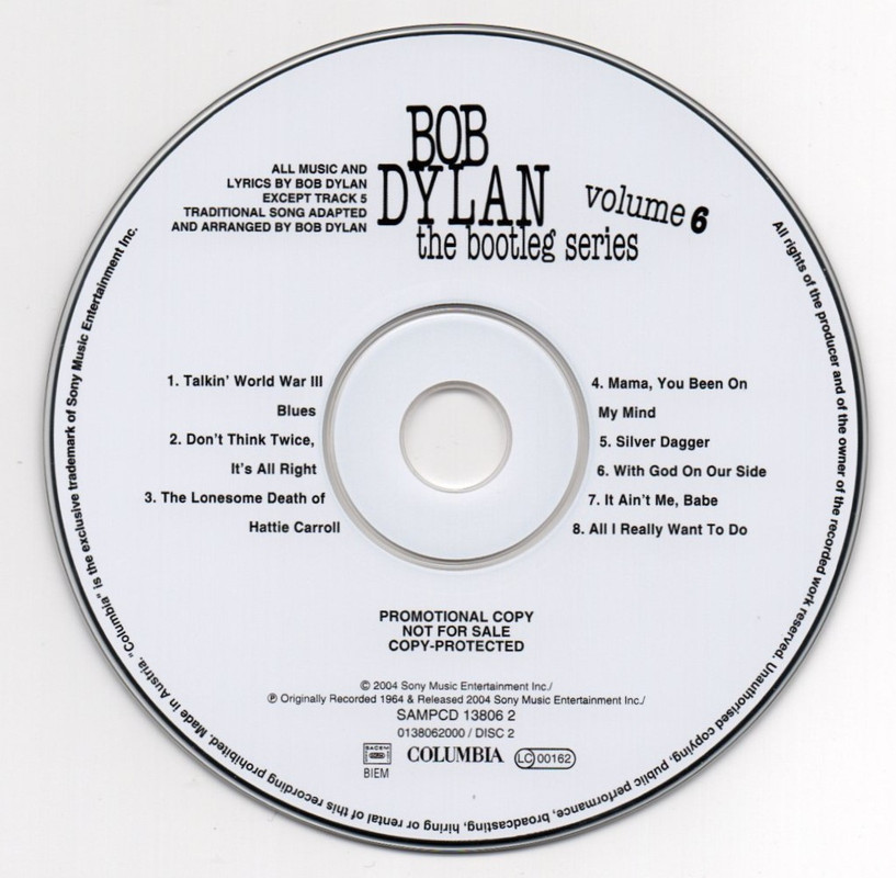 Bob Dylan: Bootleg Series - Differences between deluxe and small
