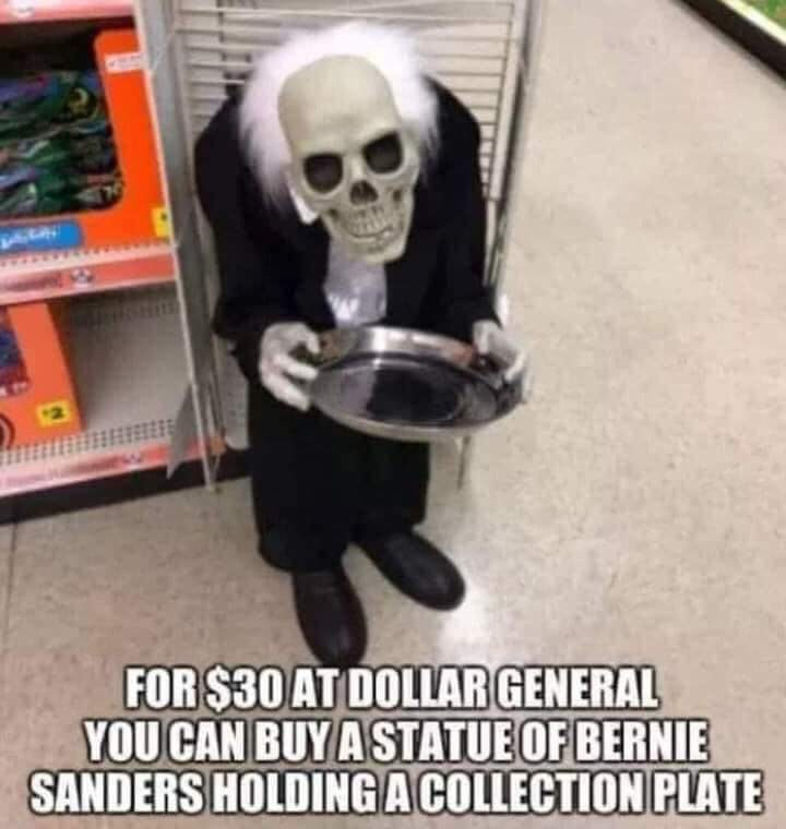 Before Walmart you had to buy a ticket to the circus to see a bearded woman Bernie-collection