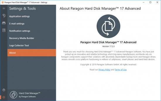 Paragon Hard Disk Manager 17 Advanced 17.2.3 Paragon Hard Disk Manager 17 Advanced 17.2.3