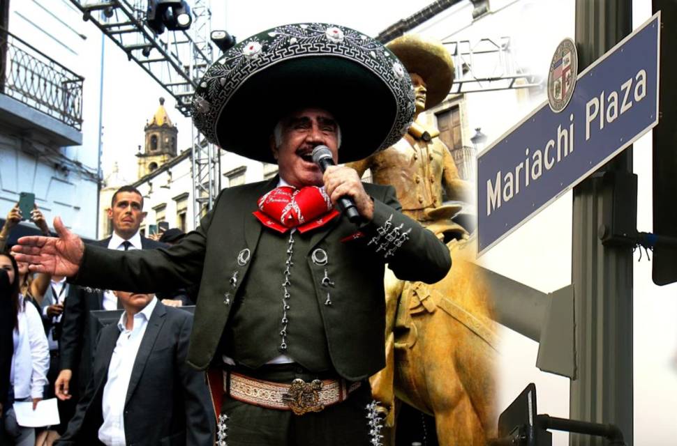 Vicente Fernández está a punto de tener su propia calle en Los Ángeles