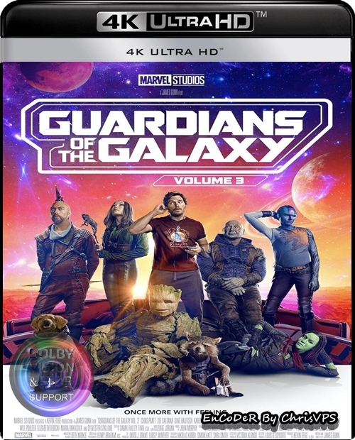 Strażnicy Galaktyki: Volume 3 / Guardians of the Galaxy Vol. 3 (2023) MULTi.Hybrid.HDR+.DoVi.2160p.AI.60Fps.BluRay.TrueHD.Atmos.AC3-ChrisVPS / DUBBING