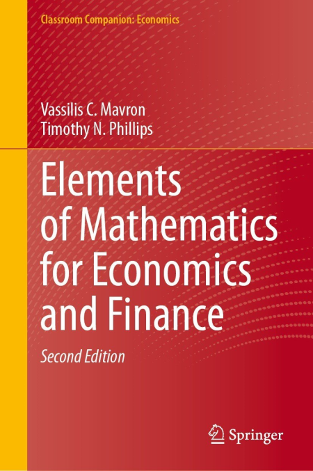 Elements of Mathematics for Economics and Finance 2nd Edition (true)