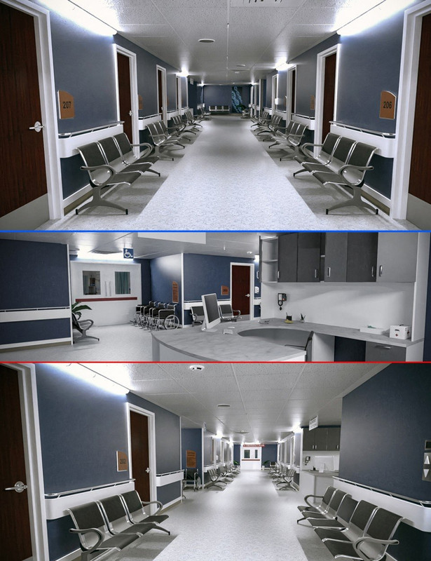 TS Hospital Corridor