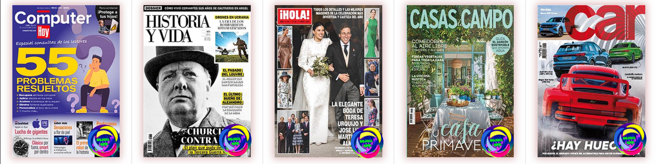 25 Revistas de Interés En Español - 14 Abril 2024(Sírvete tu Mism@) -PDF[VS]