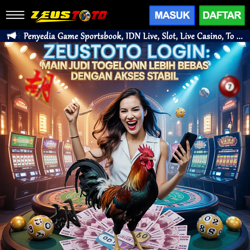 ZEUSTOTO LOGIN: Main Judi Togel Online Lebih Bebas dengan Akses Stabil image 1