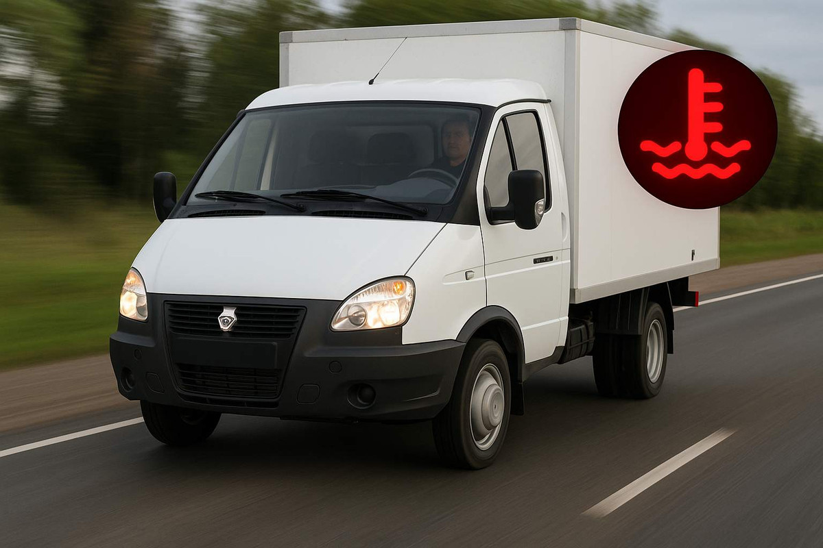 система охлаждения газель