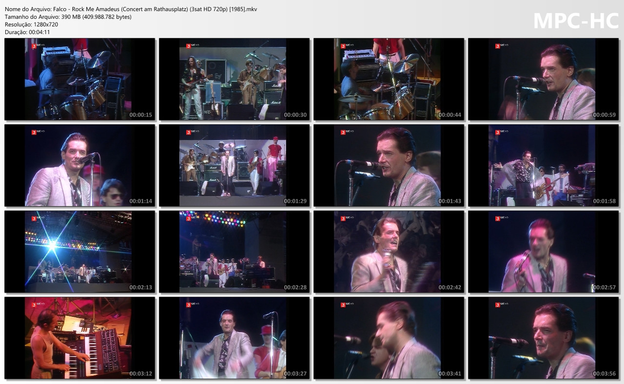Falco - Rock Me Amadeus (Concert am Rathausplatz) (3sat HD 720p) [1985]