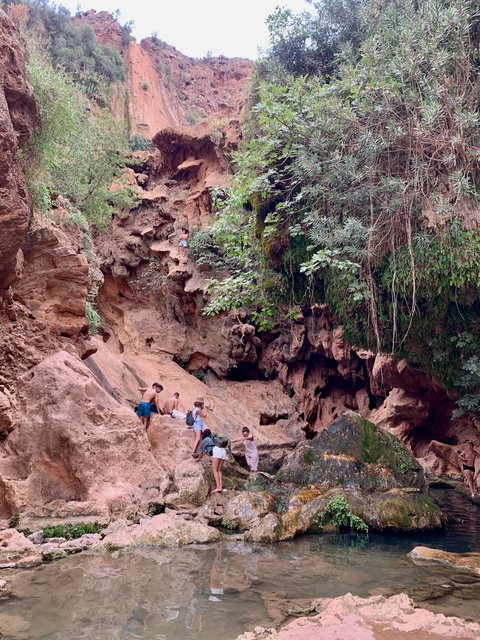 Sur de Marruecos: oasis, touaregs y herencia española - Blogs de Marruecos - Valle del paraíso, cascadas de Imuzer y Taghazut (4)