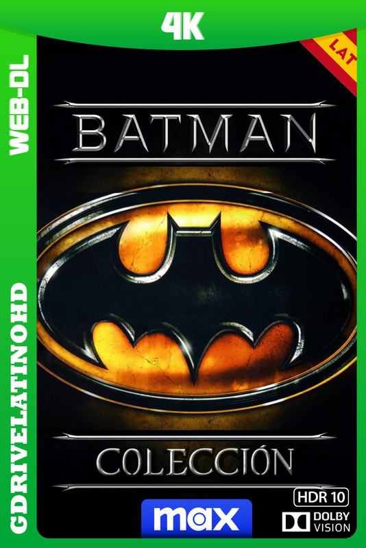 Batman Antologia – Colección (1989-1997) WEB-DL 4K DV HDR10 Latino-Inglés