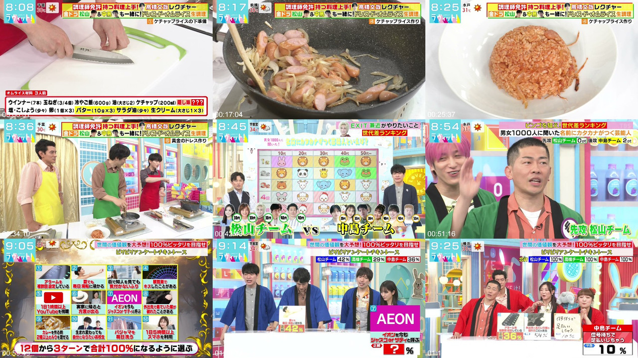 AKB48 260710 ラヴィット！(LOVE it!) バラエティ番組 スクリーンショット | AKB48 260710 LOVE it! Variety Show Screenshot