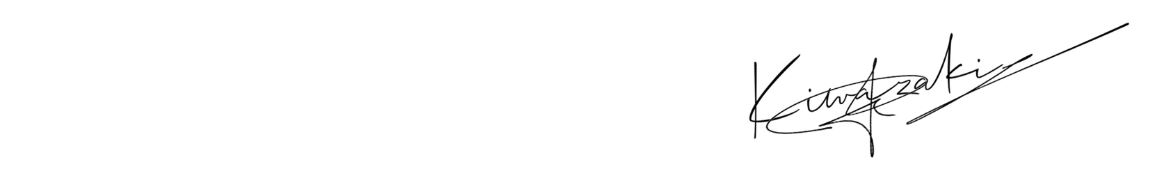Signature de Yamamoto Kiwazaki