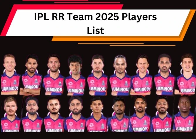 IPL 2025 Rajasthan Royals Team Players List