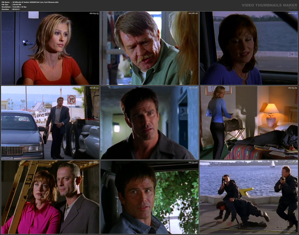 18 Wheels of Justice S02E08 Hot Cars, Fast Women.mkv