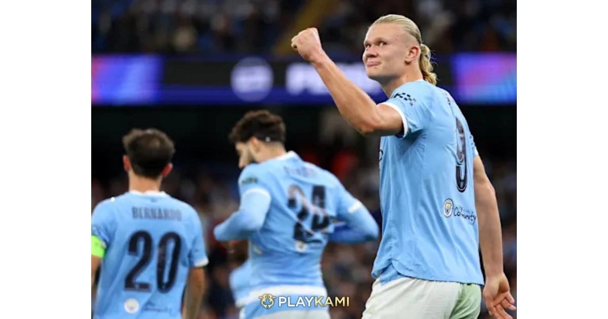 Erling Haaland Andalan Lini Depan City