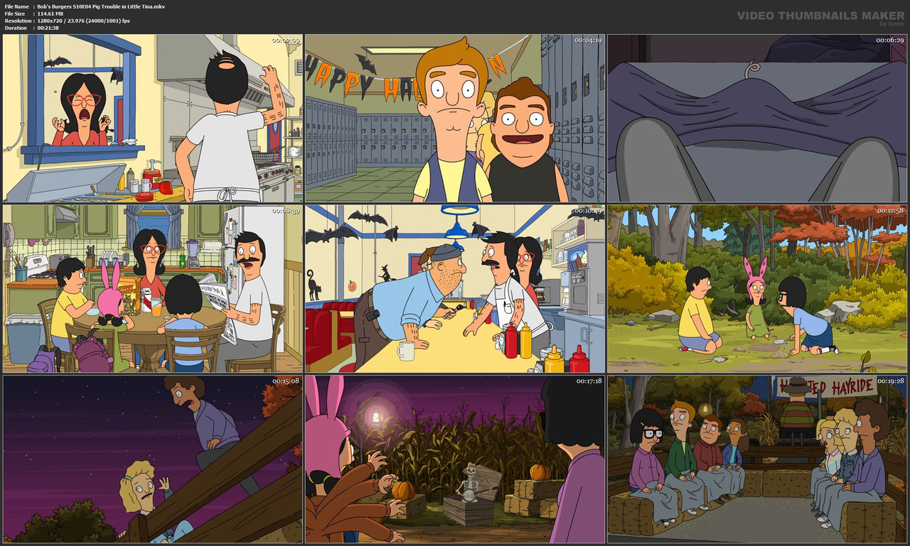 Bob's Burgers S10E04 Pig Trouble in Little Tina.mkv