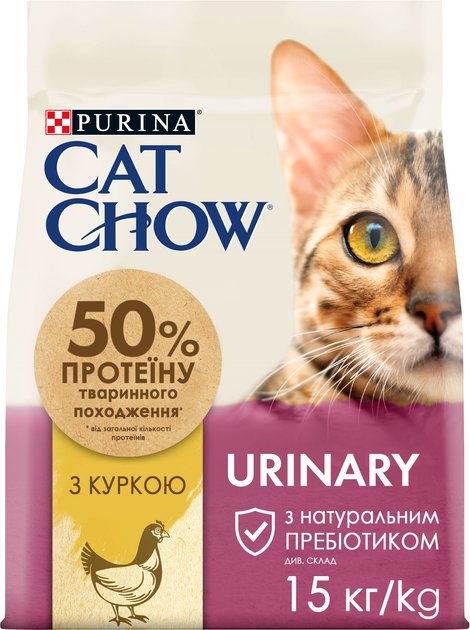 CAT CHOW URINARY з куркою 1,5кг