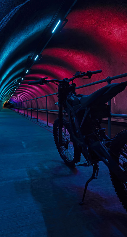Tunnel of light🌈 : r/Surron
