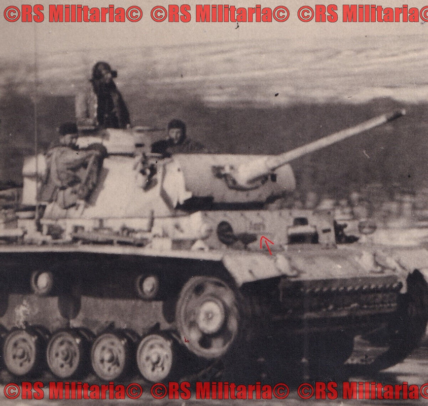 weiß getarnter Panzer 3 Langrohr LAH DR Vormarsch auf Charkow 1943