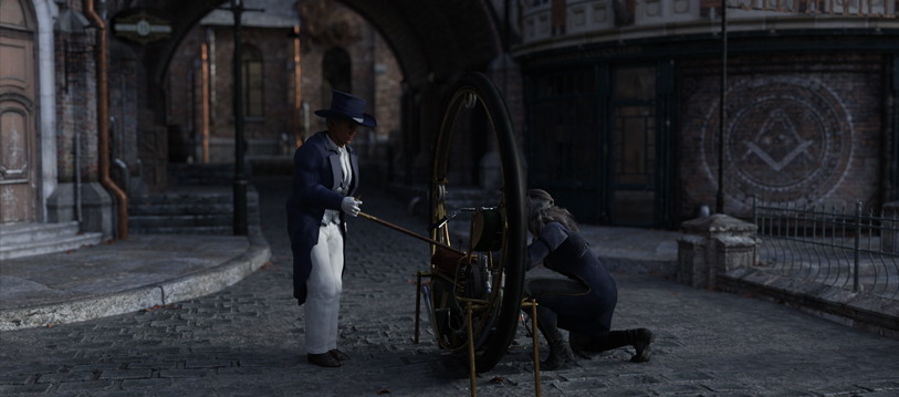 Steampunk Unicycle 811x395