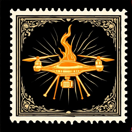 Postal-stamp-style-art-of-a-fl-15