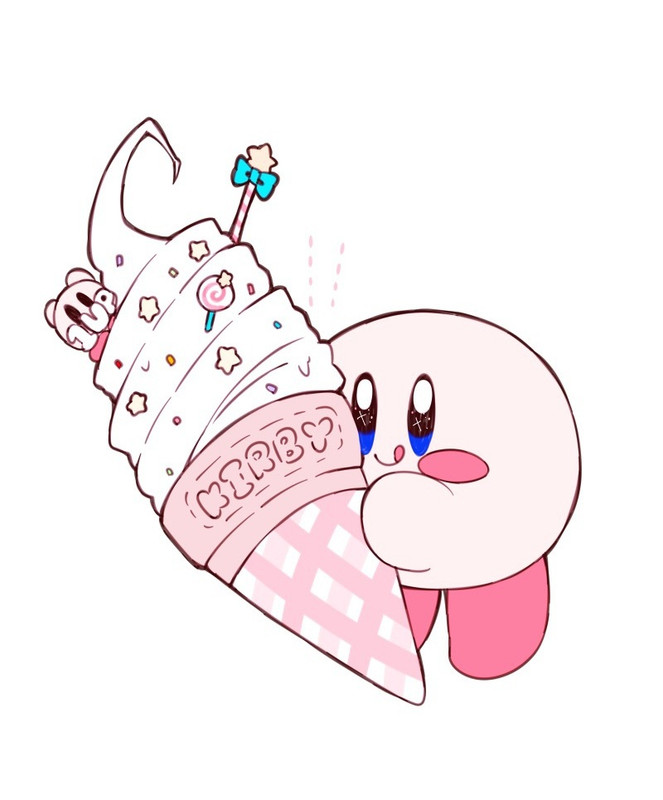 animesher-com-pink-kirby-ice-cream-15889