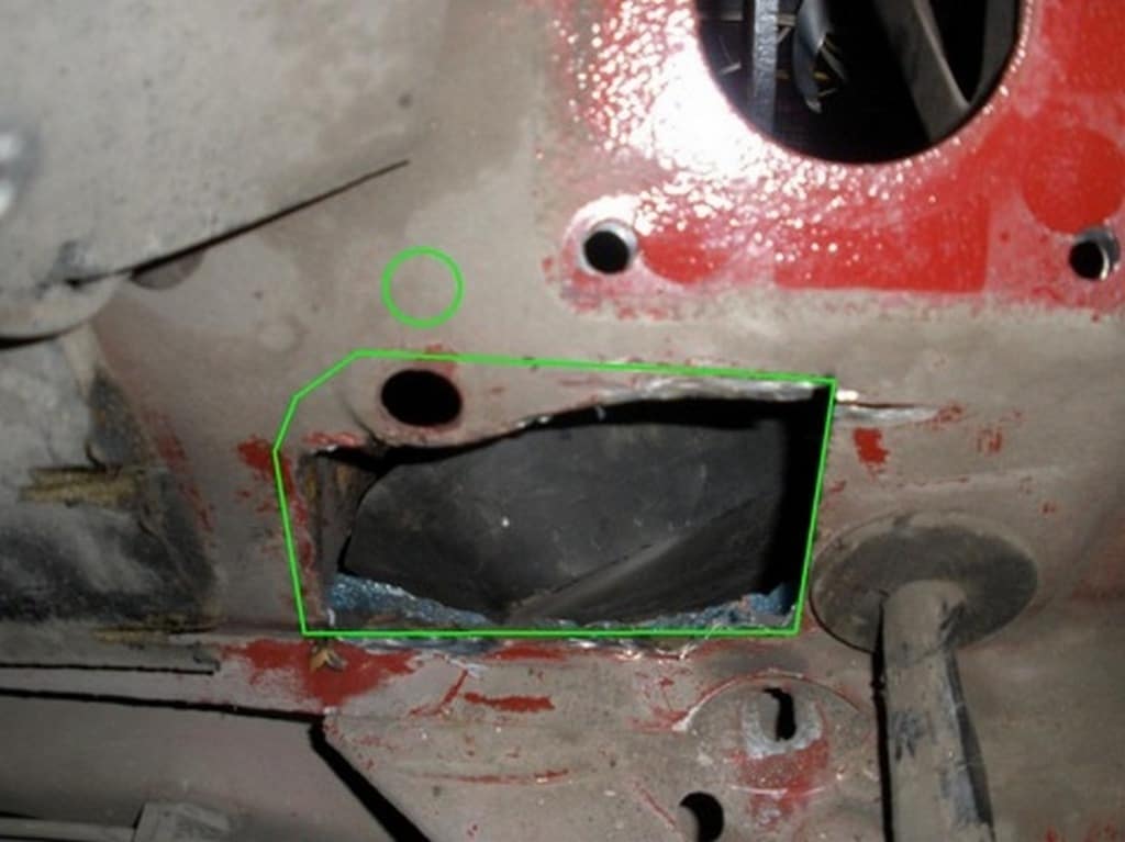 Отверстие под рейку с ГУ?