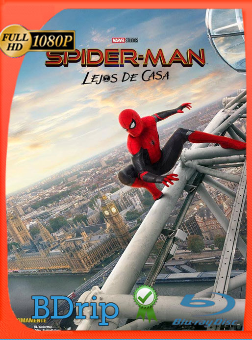 Spider-Man: Lejos de Casa (2019) BDRip [1080P] Latino [Google Drive] [Panchirulo]