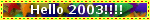 hello 2003! blinkie