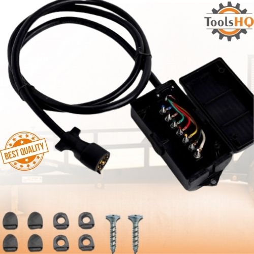 color coded 7 way harness with plug