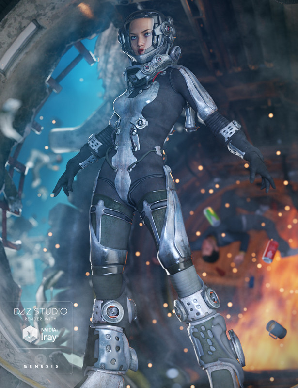 EXO Suit for Genesis 3 Female(s)