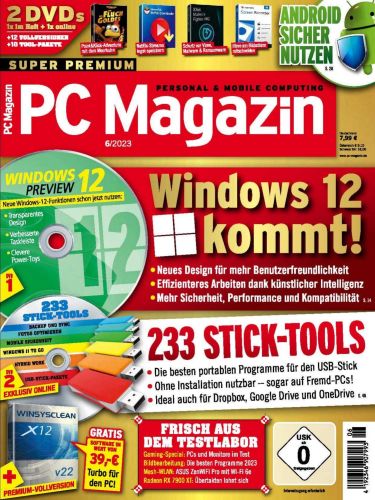 Cover: Pc Magazin Personal und Mobile Computing No 06 Juni 2023