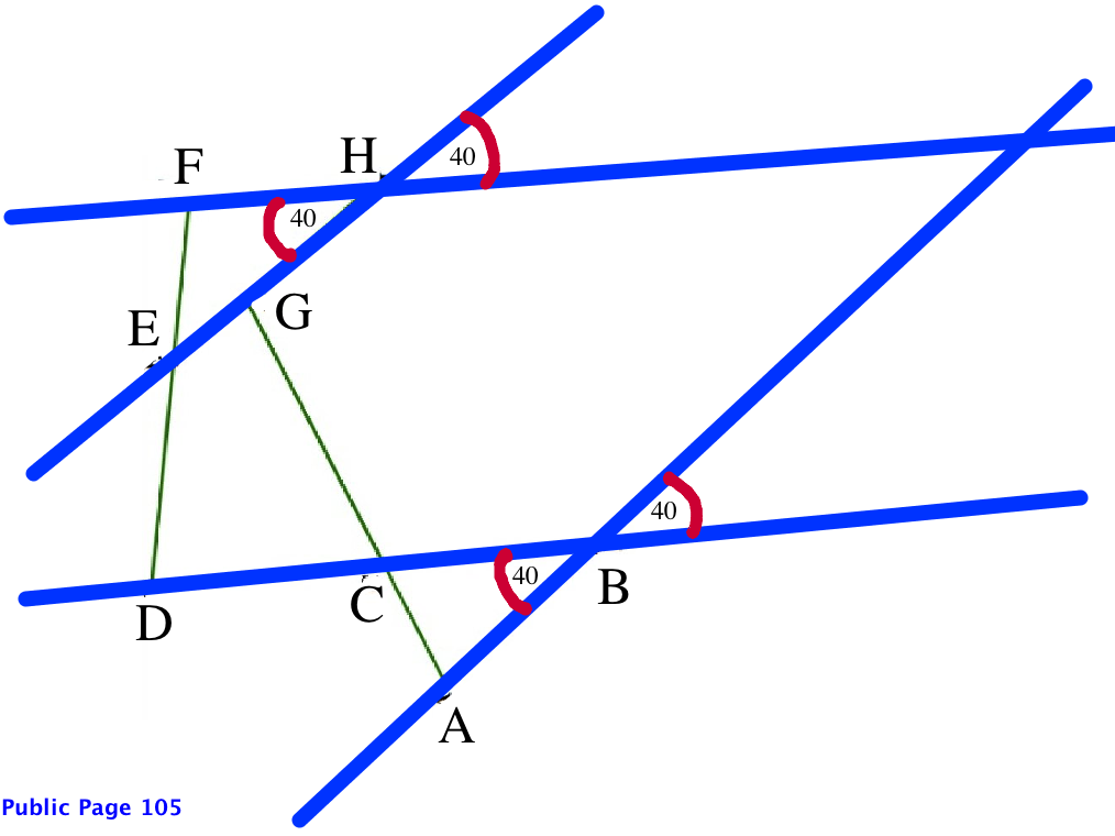 Parallel lines all 40