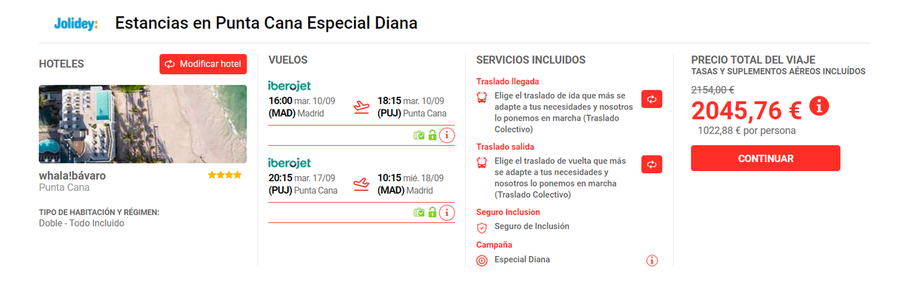 SEMANA LOCA DEL CARIBE: Hasta 300€ de descuento por persona ✈️ Foro Ofertas Comerciales de Viajes