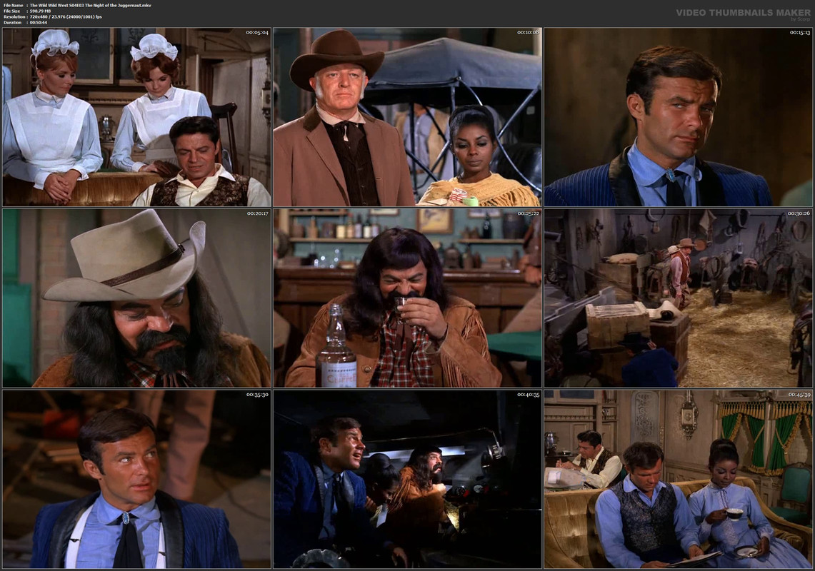 The Wild Wild West S04E03 The Night of the Juggernaut.mkv