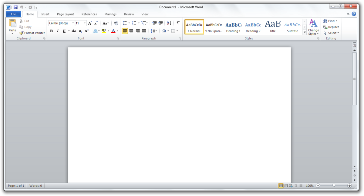 Microsoft Office 2010