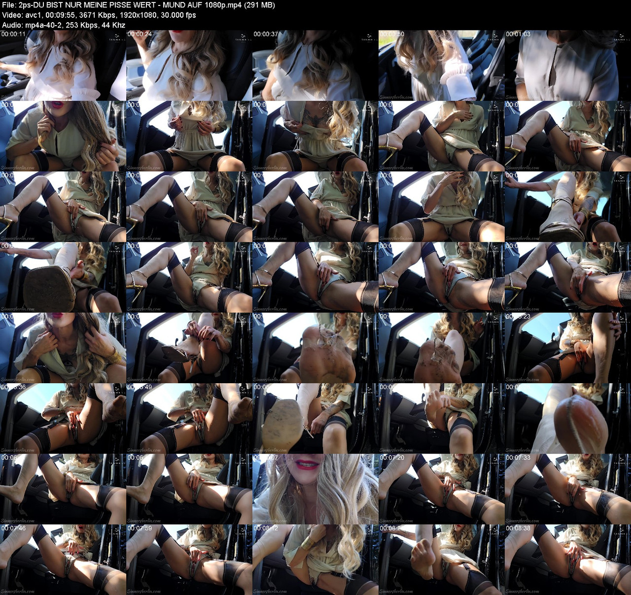 2ps DU BIST NUR MEINE PISSE WERT MUND AUF 1080p