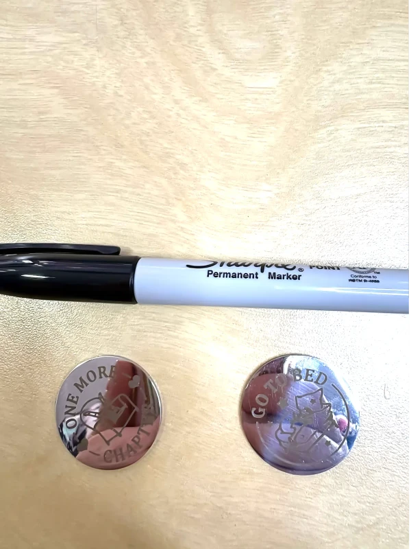 Memorial Metal Buttons