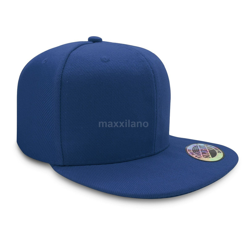 Baseball Cap for Men Plain Solid Snapback Hats Classic Trucker Hat Adjustable