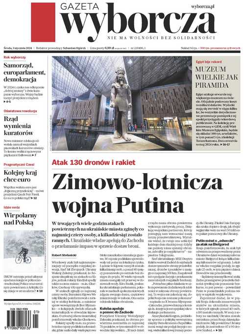 Gazeta Wyborcza 03.01.2024