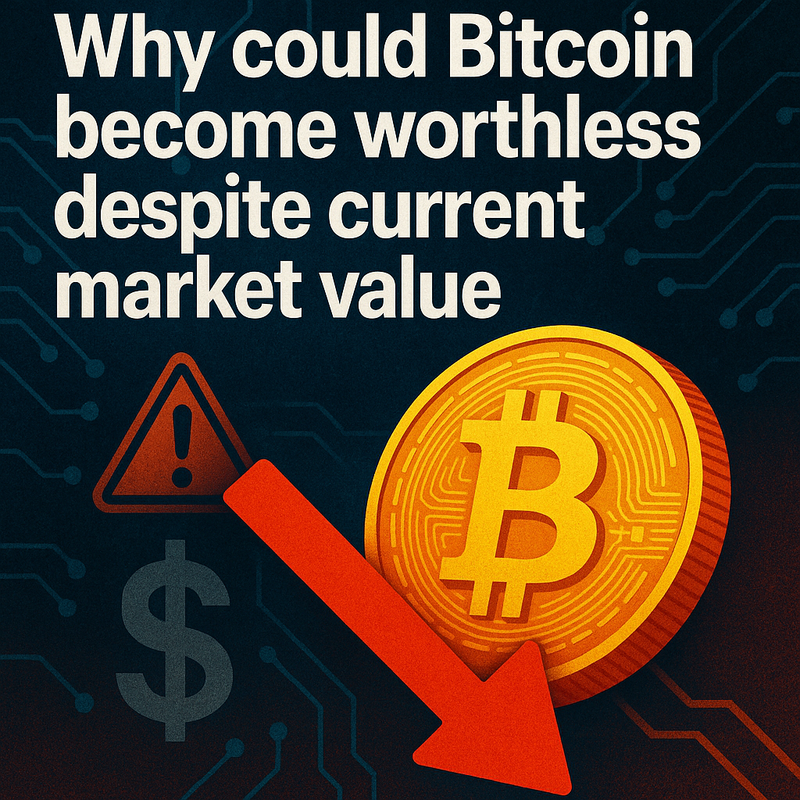 Why could Bitcoin become worthless despite current market value