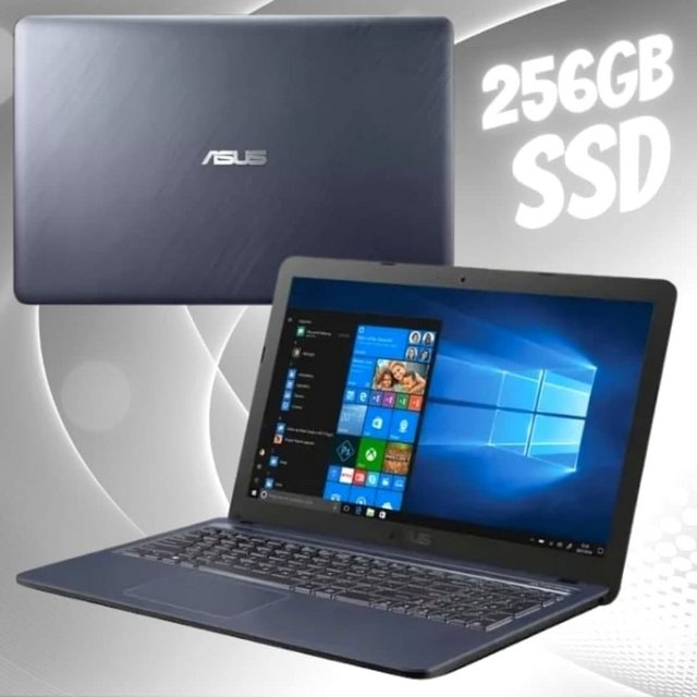 Notebook ASUS VivoBook X543UA-DM3458T INTEL CORE I5 8250U / Intel® HD graphics 620 / 4 GB / 256 GB SSD / Windows 10 Home / Cinza Escuro