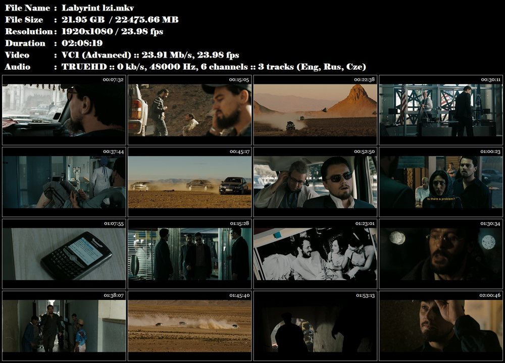 Re: Labyrint lží / Body of Lies (2008)