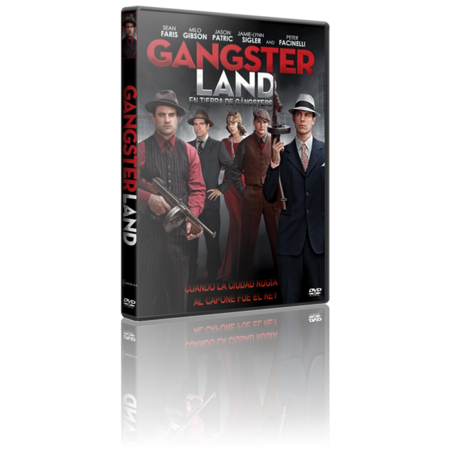 Portada - Gangster Land [DVD5 Full] [Pal] [Cast/Ing] [Sub:Cast] [Drama] [2017]