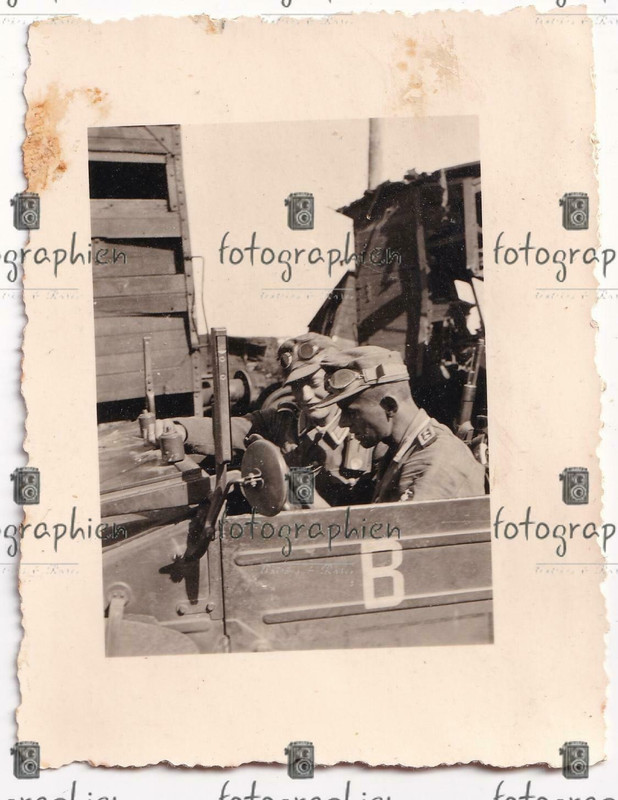 org. Foto Ukraine Russland Kfz Pkw Kübelwagen 1943