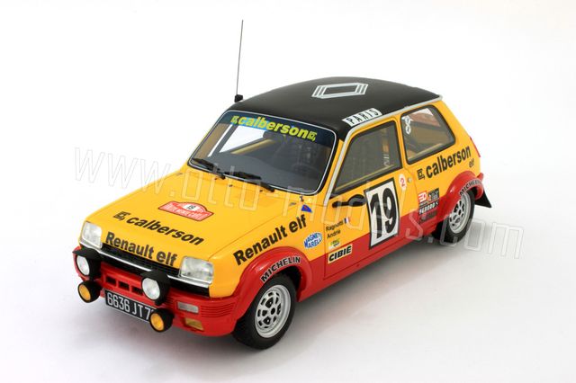 OT0034 Renault 5 Alpine Ragnotti Monte Carlo 1978