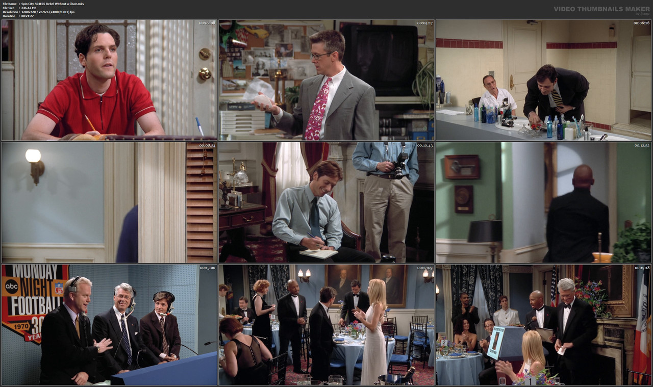 Spin City S04E05 Rebel Without a Chair.mkv