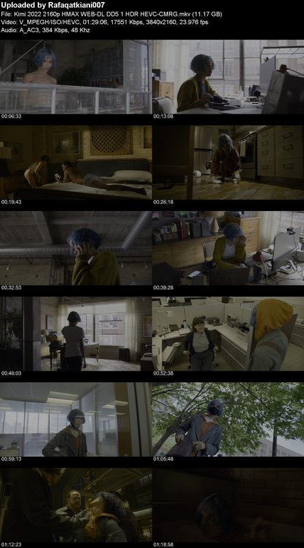 Kimi 2022 2160p HMAX WEB-DL DD5 1 HDR HEVC-CMRG
